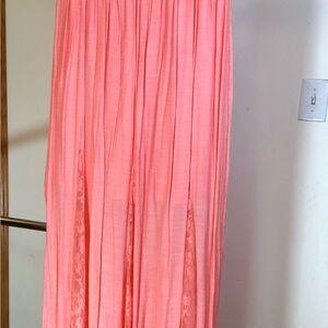 Elegant Coral Skirt